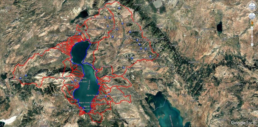 Konya’ya komşu göl, 9 yılda Beyşehir Gölü'nün 3'te 2'si kadar su kaybetti 8